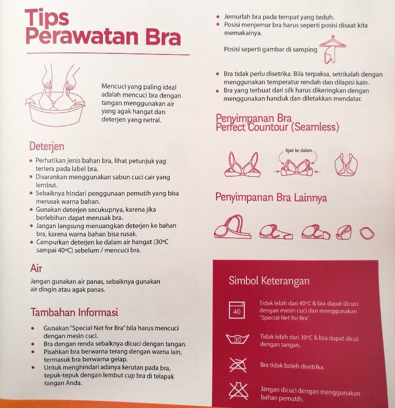 Tips merawat bra